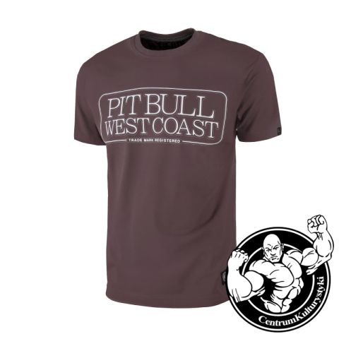 Koszulka Męska FRAME Brown - Pit Bull West Coast